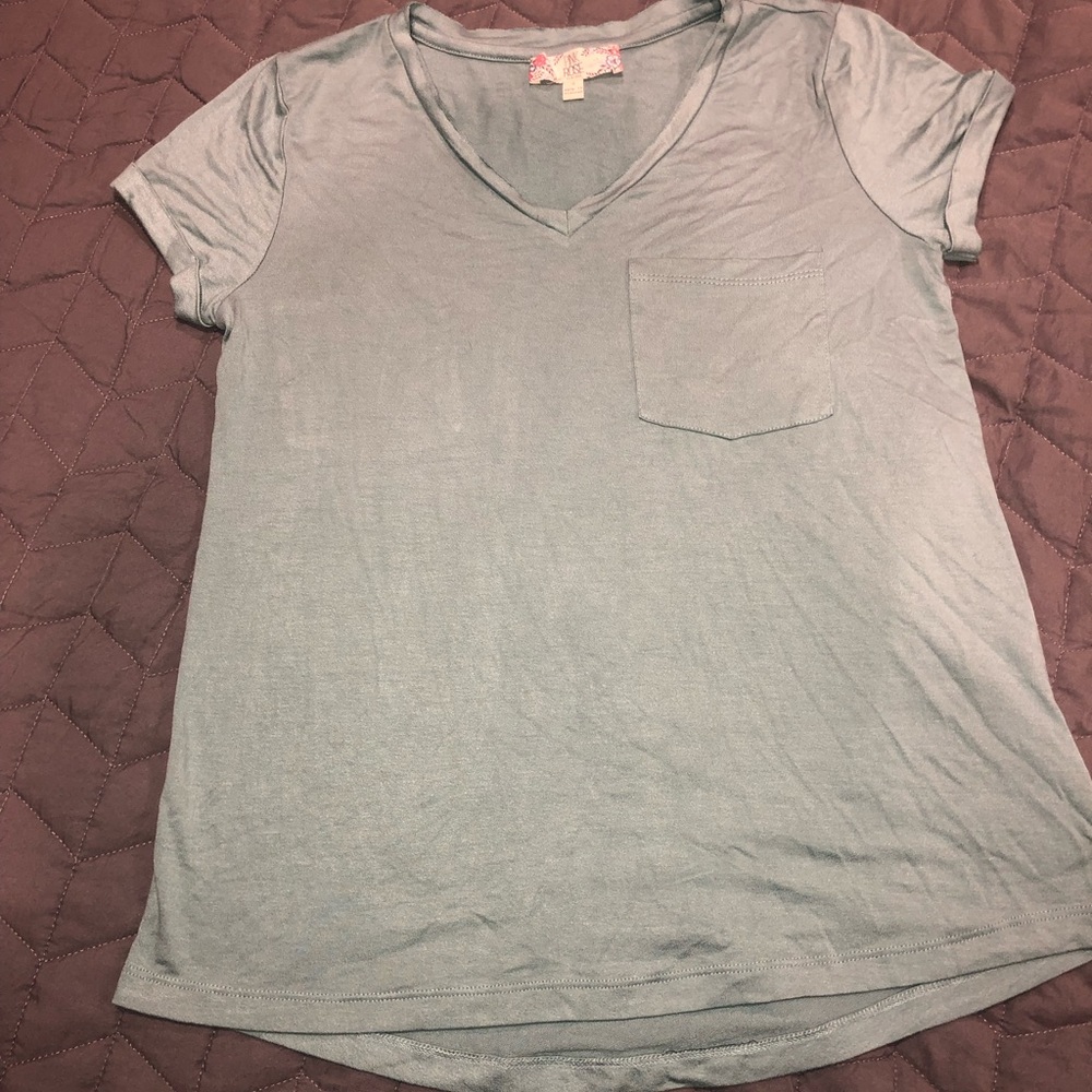 V-neck top